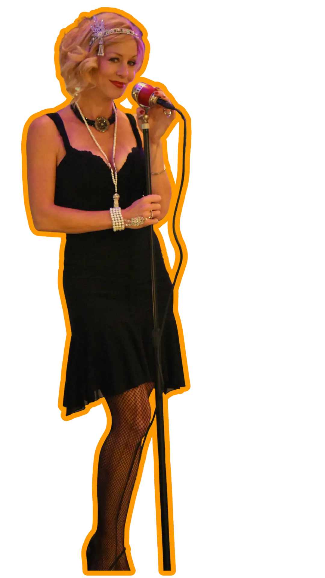 Liza singing live music in Bergen County, providing live entertainment for restaurants and corporate events throughout North Jersey.