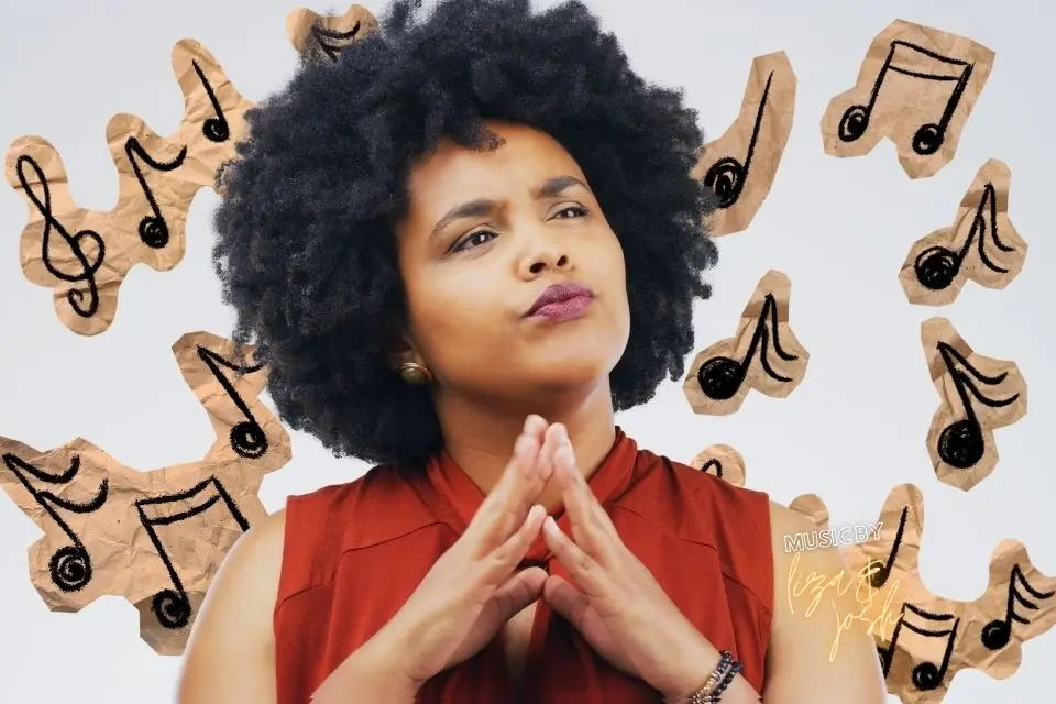 Woman thinking about live entertainment options for a private party in New Jersey